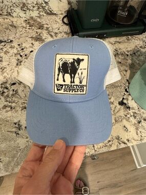 Tractor Supply Co. Women's Light Blue Mesh-Back Trucker Hat